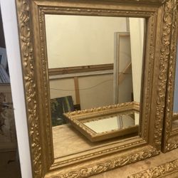 Antique Gold Mirrors 