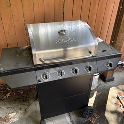 NexGrill 4 Burner Propane Grill W/ Side Burner