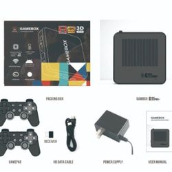 G11 pro plus 128 gb latest console two controllers dual system plenty of rooms  different emulators with new controllers two wireless style ps5 33000 