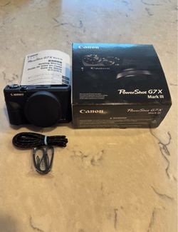 Canon PowerShot G7 X Mark III