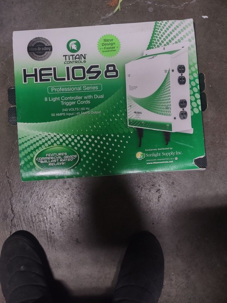 New Titan Controls Helios 8 Light Controller
