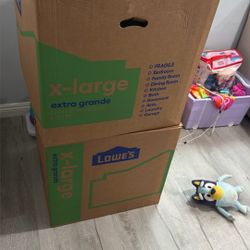 8 X-Large Moving Boxes 