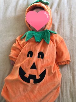 0-6month Pumpkin Costume like new
