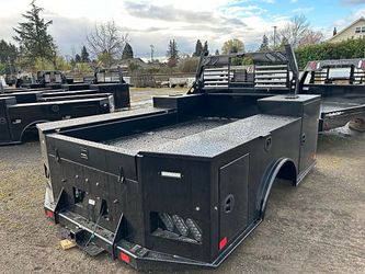 2026 BEDROCK Truck Beds Marble 6 Box Service Bed 60 "CA Service Bed upgraded Hauler Rack