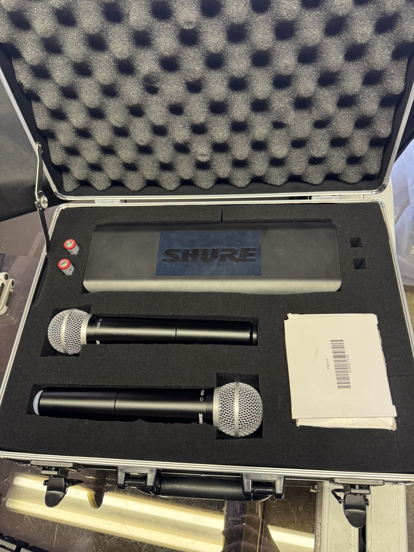 Shure BLX88 Dual Wireless Transmitter & Mics