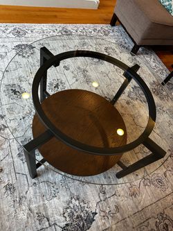 Coffee table and two end tables