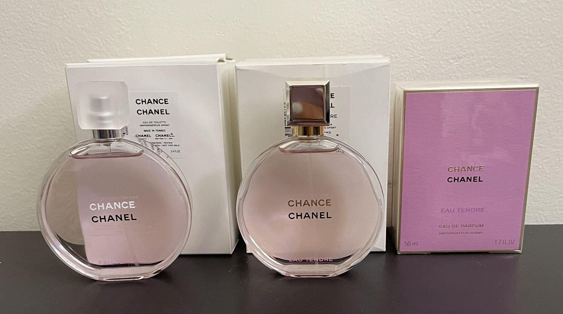CHANEL, Other, Chanel Tendre Eau De Parfum 34 Fl Oz