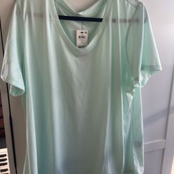 Activewear Mint Green 2XL Ideology shirt Women's Plus Size