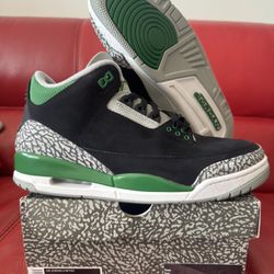 2022 NIKE AIR JORDAN 3 PINE GREEN SZ11 NEON rare Infrared Levis  6 Sample Retro 97 95 Union Fragment Solefly Stranger Things Off White 2 1 FOAMPOSITE 