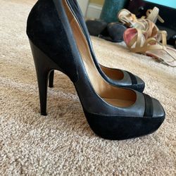 L.A.M.B. High Heel Shoes Black Size 8 1/2 M 