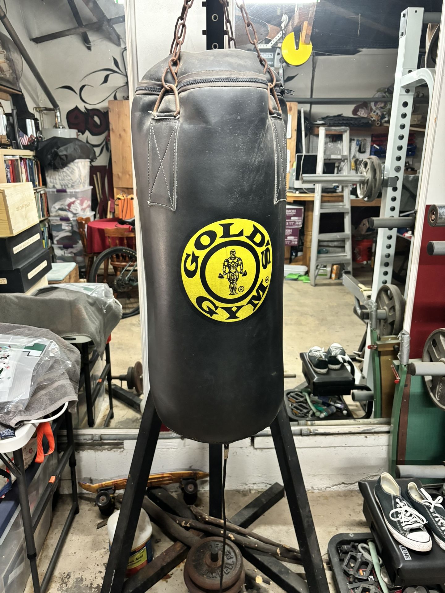 Golds Gym Punching Bag/Stand