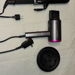 hair dryer and curling iron