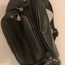 Nabob Genuine Leather Fanny Pack Waist Bag. Multiple Pockets