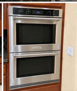 KitchenAid Stainless Steel Double Wall Oven – Two Ovens
