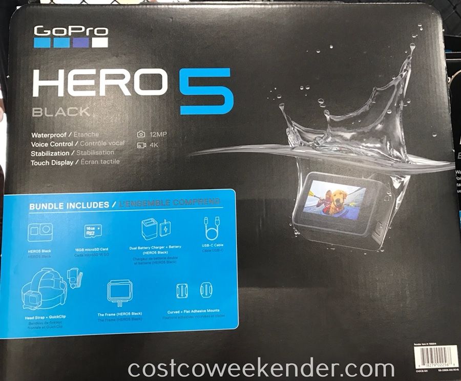 GoPro Hero 5 Costco bundle + Extra accesories