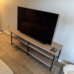 Modern TV Stand with Open Shelving - Need Gone ASAP