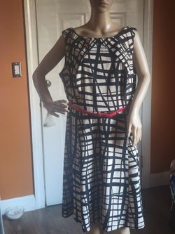 Dress Barn Fit and Flare Dress 