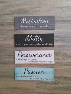 Inspirational Decor - $3ea OR all For $10