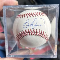 Eric Davis Cincinnati Reds Autograph Baseball