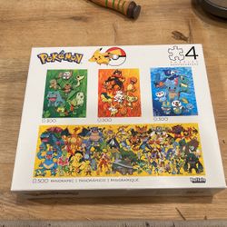 Pokémon Puzzles 300 And 500 Pieces 