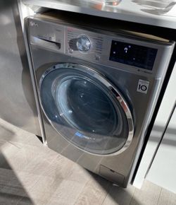 LG WM3555HVA Smart Front Load All-In-One Washer/Dryer Combo ventless wifi 120v Core Specifications  Brand: LG  * Model: WM3555HVA  Type: Compact Front