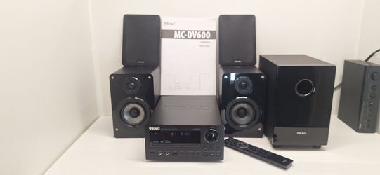 TEAC MC-DV600 Micro System & Speaker Set, USB; HDMI; DVD/CD/MP3; AM/FM, Dolby