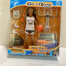 Get Real. basketball Barbie Doll. NAKIA.