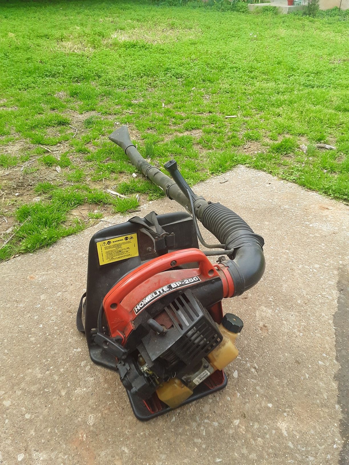 Homelite backpack blower for Sale in Murfreesboro, TN OfferUp