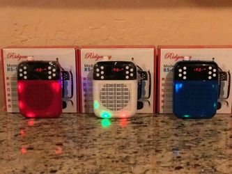 Radios recargable con Bluetooth