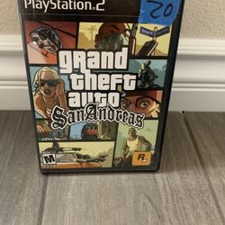 Grand Theft Auto San Andreas Ps2