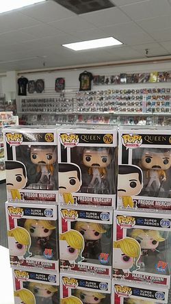 Freddy Mercury Queen Wembley funko pop