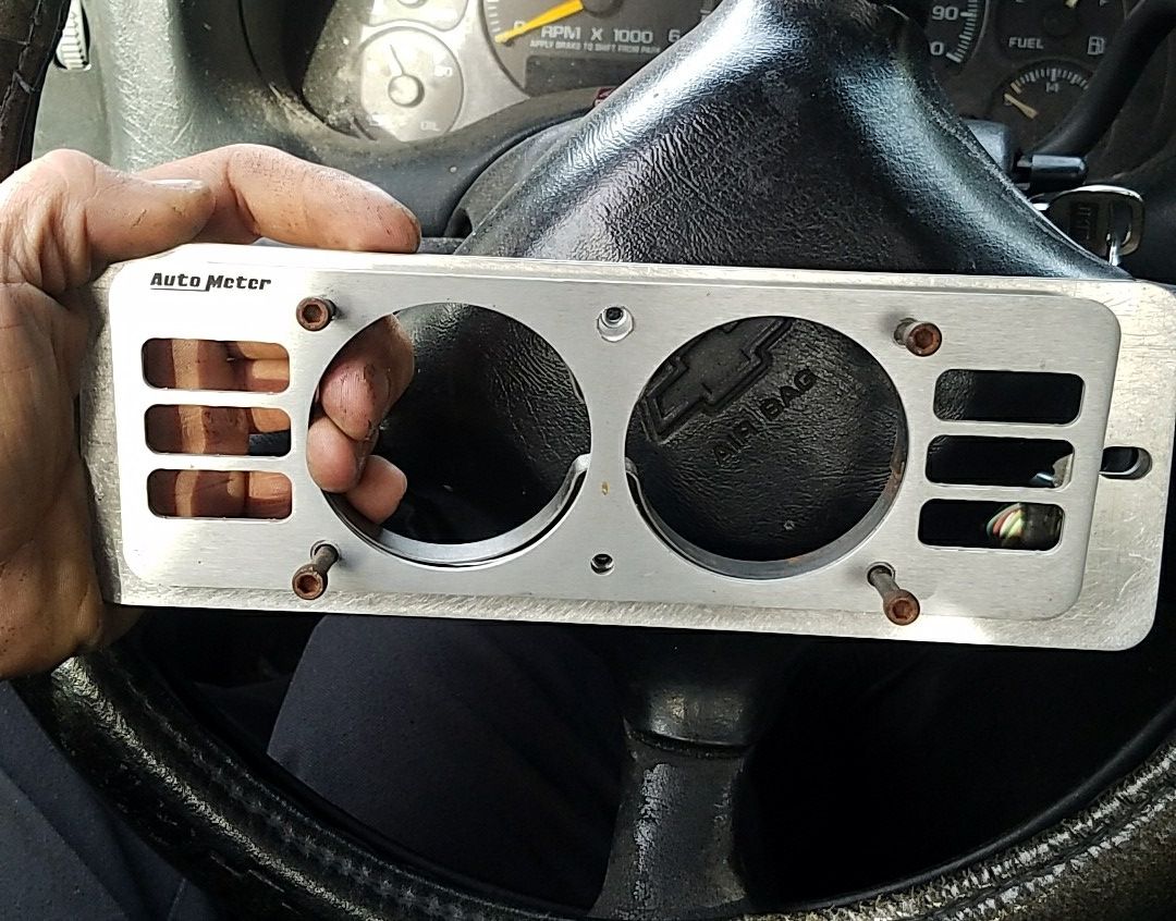 Mustang foxbody vent gauge pod