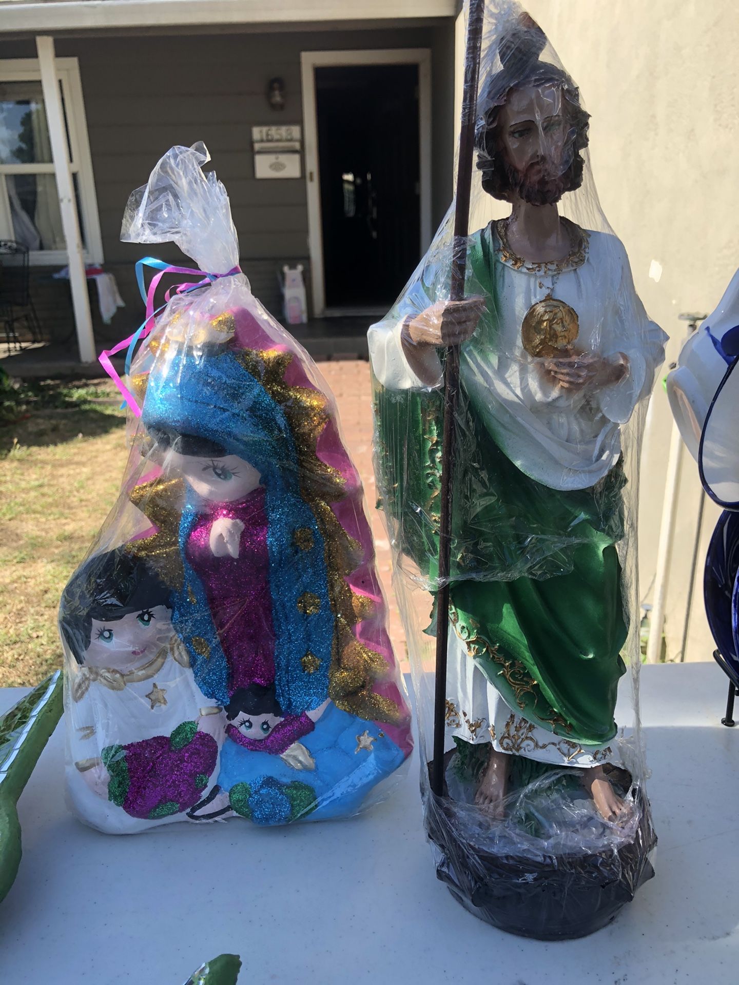 San Judas Saint Jude Virgen Guadalupe Piggy Bank