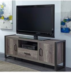 Liberty Furniture Industries Tanners Creek Entertainment TV Stand, Grey