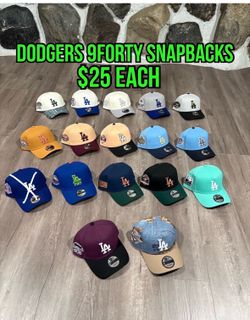 MLB New Era Dodgers 9forty A Frame SnapBack Hat