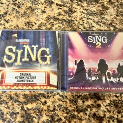 Sing & Sing 2 Soundtracks unopened CDs