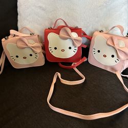 Cute Mini Hello Kitty cross Body For Little Girls 