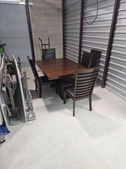 Brown Dining Room Table