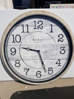 Large Wall Clock
