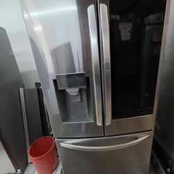 LG FRENCH DOOR STAINLESS STEEL REFRIGERATOR 