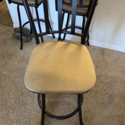 3 Barstools - High top