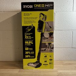 Ryobi PBLSV716K 18V Wireless Vacuum Stick with Wall Mount & Charger