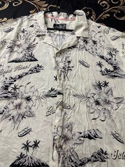 Hawaiian Button-Up Shirt