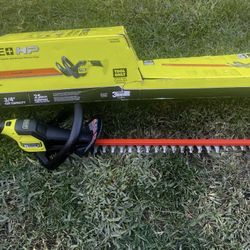 RYOBI HEDGE TRIMMER  ONE+ HP 18V Brushless 24 in. Cordless Battery Hedge Trimmer (Tool Only)