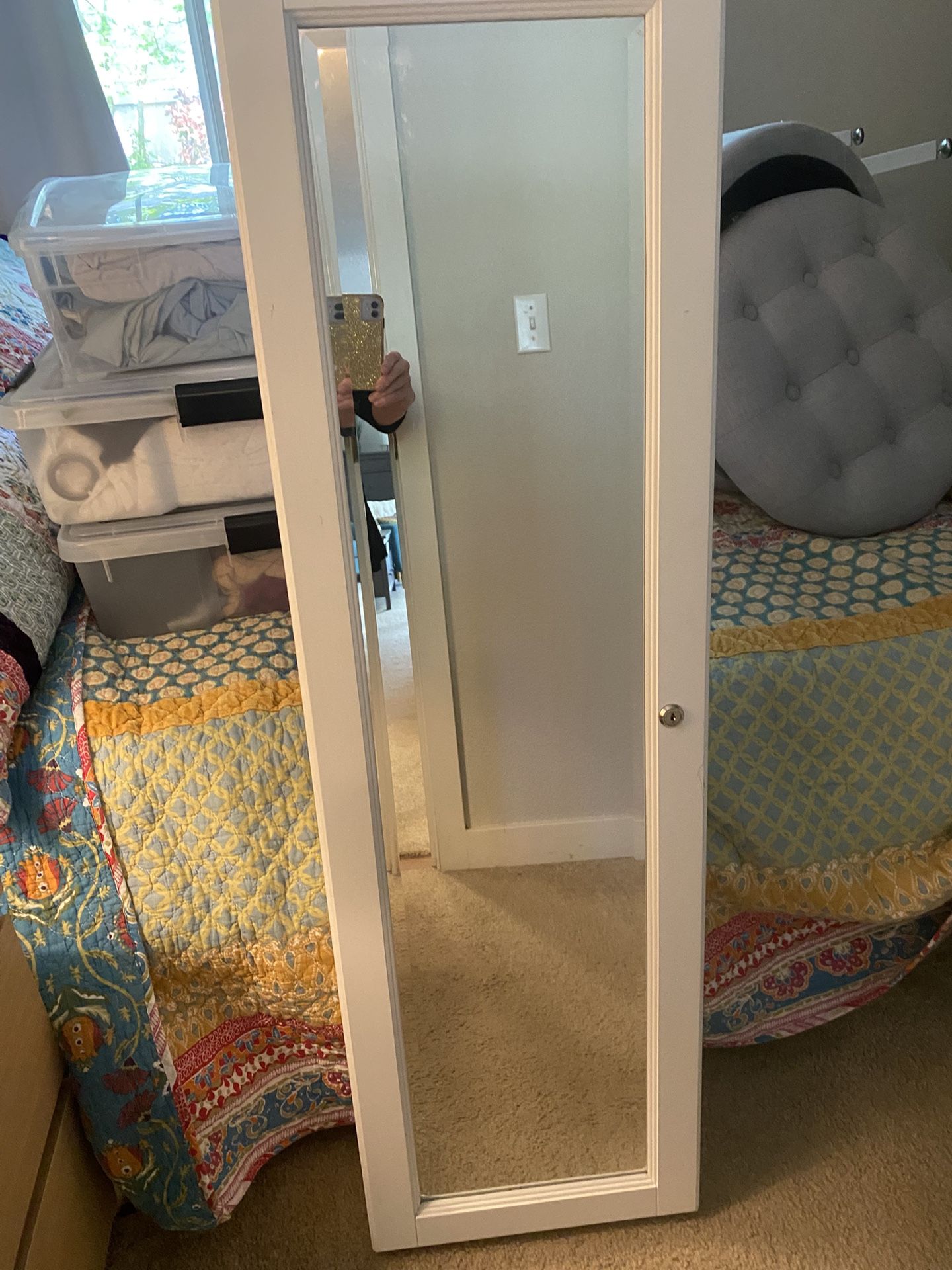 Mirror Jewelry Cabinet