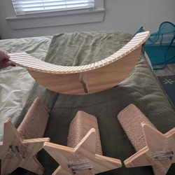 Moon &  Star Floating Cat Tree