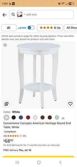 Una mesa de noche