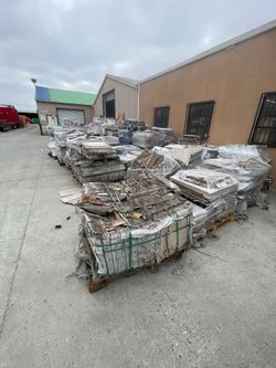 Free pallet of tiles