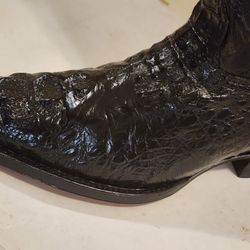Justin Crocodile Boots New Size 12