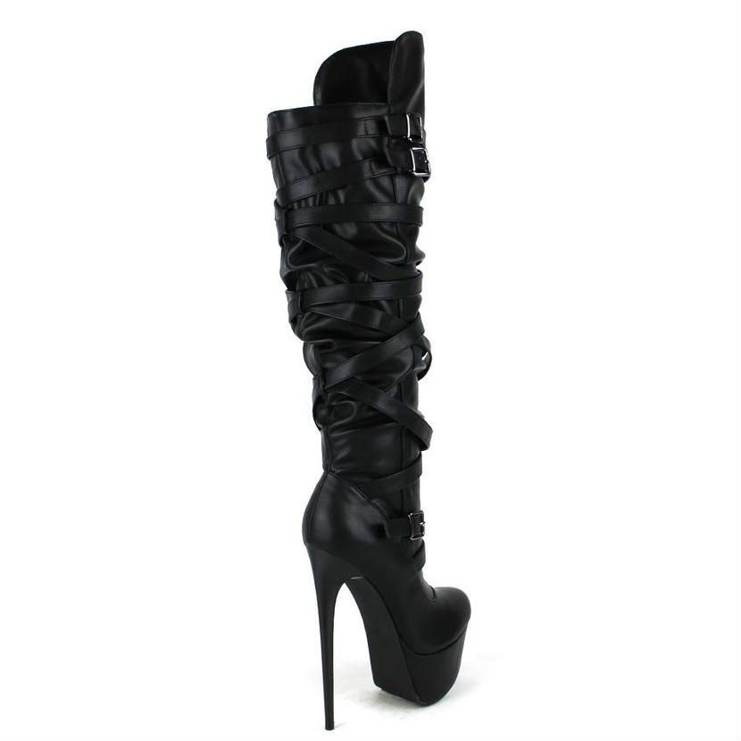 Black Over The Knee Size 10 Boots